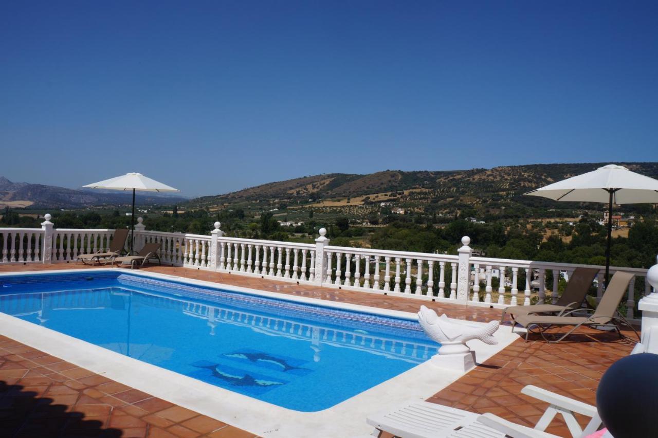 Casa Rural Los Rosales, Gran Casa Con Piscina En Ronda Arriate Exterior photo